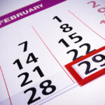 Kalender 29. Februar