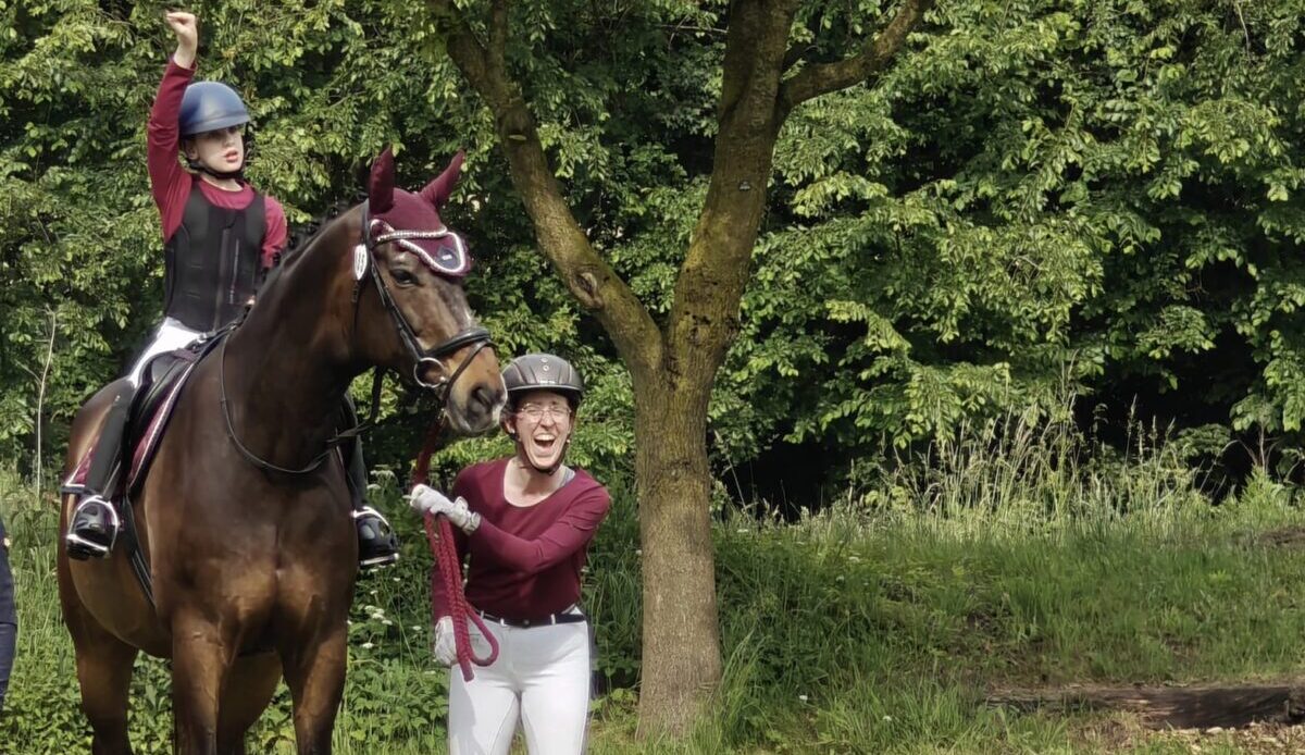 Mika Dresemann & Lisa Kostiuk Führzügel Cross-Country-1