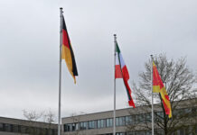 Nationaler Veteranentag am 15. Juni und Jahrestag des 17. Juni 1953 Beflaggung an Dienstgebäuden des Kreises Steinfurt