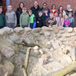 Schulgarten mit Sandarium an der OGS Wilhelmschule