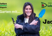 Im Garten mit Jacky (1.)