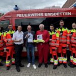 Besondere Anerkennung für die Feuerwehr Emsdetten: Gedenkmünzen als Zeichen der Wertschätzung für ehrenamtliches Engagement
