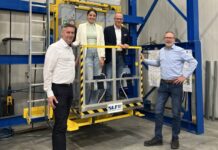 Bürgermeister Oliver Kellner besucht SLF Oberflächentechnik GmbH