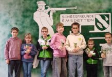 Vereinsmeisterschaften und Familienwochenende der Berger Schützen